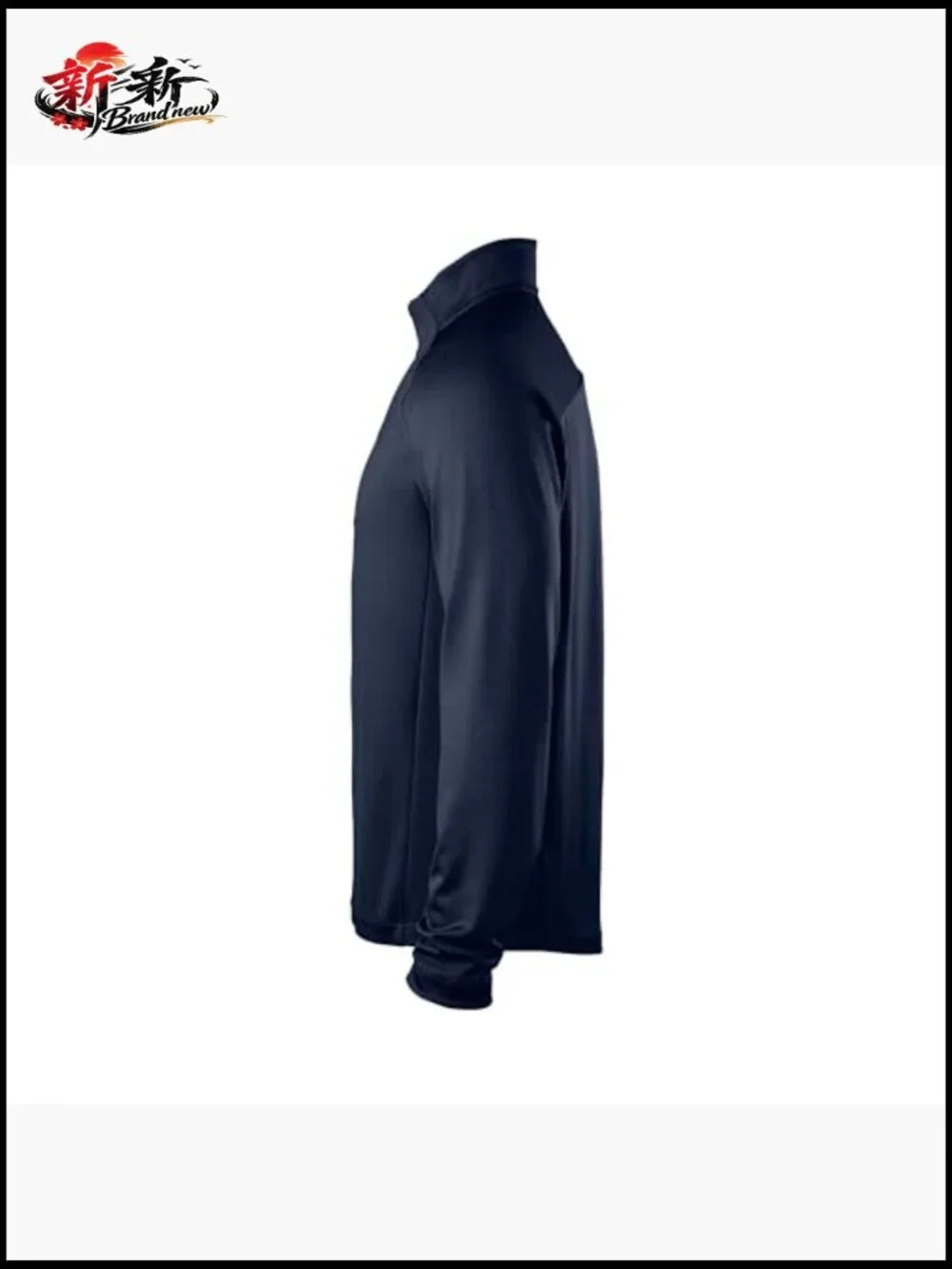 Men's Midweight Quarter Zip Pullover Athletic Fit Moisture Wicking